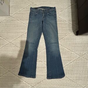 Citizens Of Humanity Vintage Blue Flare Jeans